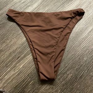 Toluca Swim: Brown Bottoms